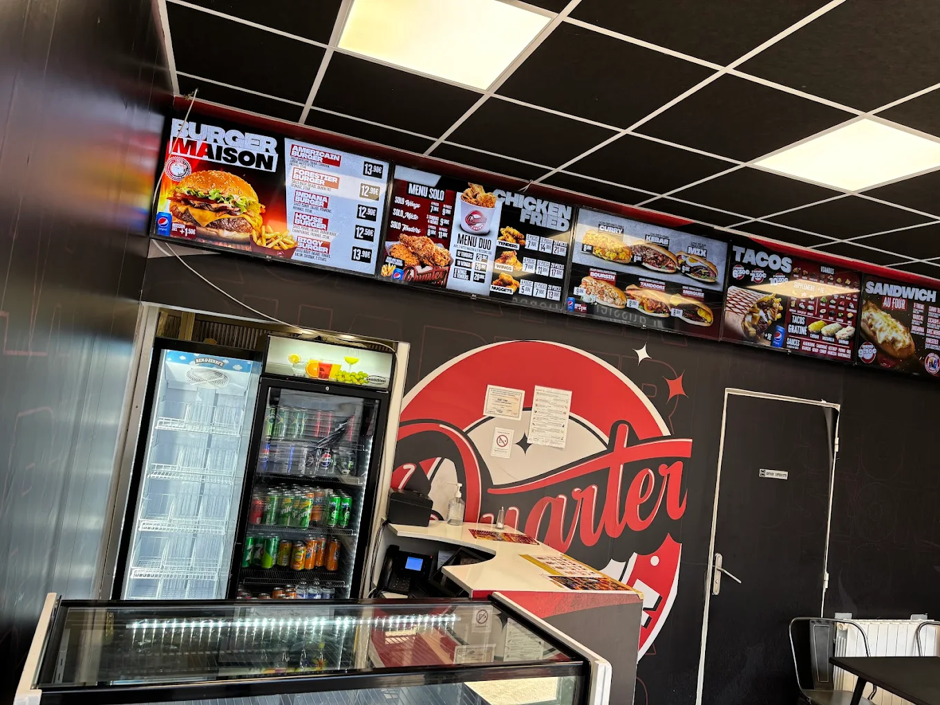 Intérieur du restaurant